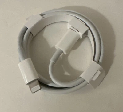 Apple MQGJ2AM/A 1m USB-C to Lightning Cable - White - Image 1 of 2