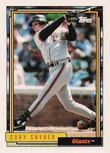 1992 Topps Traded #107T Cory Snyder - Picture 1 of 2