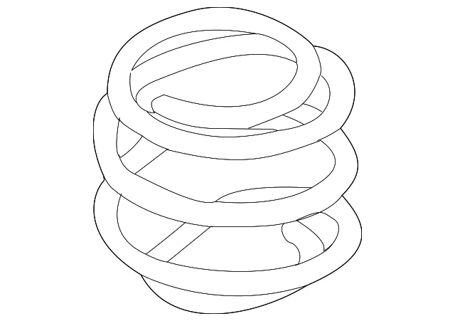 Nissan Quest 2011-2017 genuino - muelle helicoidal 54010-1JB0A Foto 1 de 2