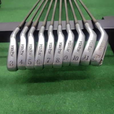 Honma LB280NEW H&F Black Shippo Star 4 Iron Set 3,4,5,6,7,8,9,10,11,SW USED - Image 1 of 4