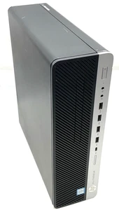 HP EliteDesk 800 G3 i5 -6500 8GB Ram 500GB HDD W10 Pro - Picture 1 of 3