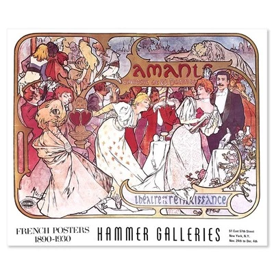 Alphonse Mucha (1860-1939) Théâtre De La Renaissance Affiche Lithographique - Photo 1/2