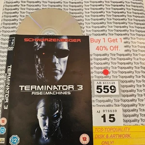 Terminator 3 rise of the machines DVD disc and artwork only. Save £s. Eco. - Picture 1 of 1