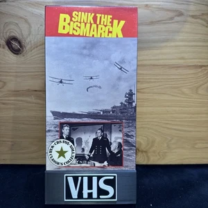 Sink the Bismarck (VHS, 1991) * Buy 2 Get 1 Free - Bundle Shipping Discount - Imagen 1 de 2