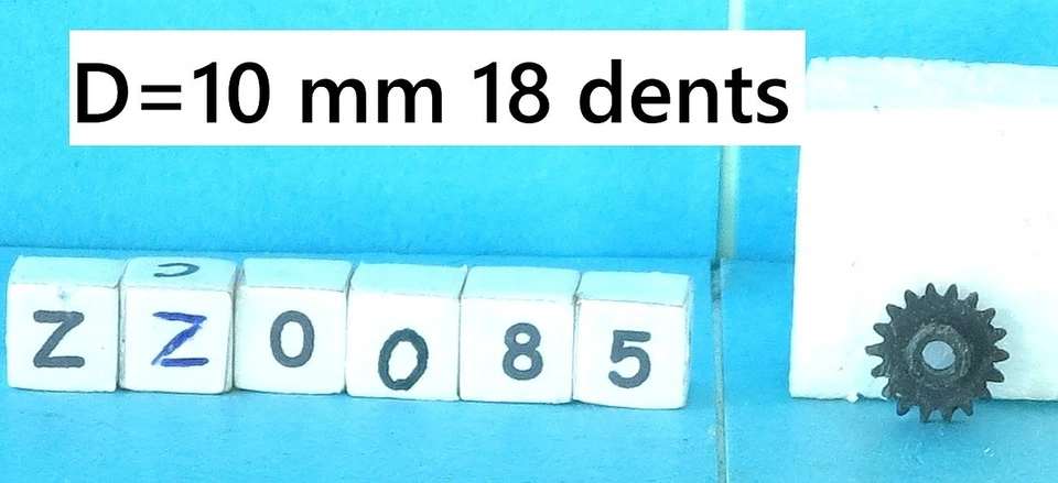 HO   Pignon   18 dents    de 10 mm (V5)ZZ0085 - Photo 1/1