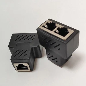 Adaptateur répartiteur Ethernet transmission stable taille compacte connexion cohérente - Photo 1/32