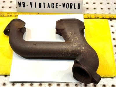 Mercedes 58-60 W128 220SE Ponton Right Passenger REAR Exhaust OEM 1 Manifold - Image 1 of 4