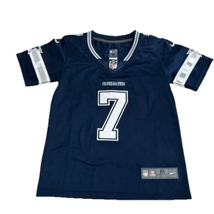 Trevon Diggs Dallas Cowboys Jersey Size Youth Medium #7 Nike On Field Sewn Blue - Picture 1 of 8