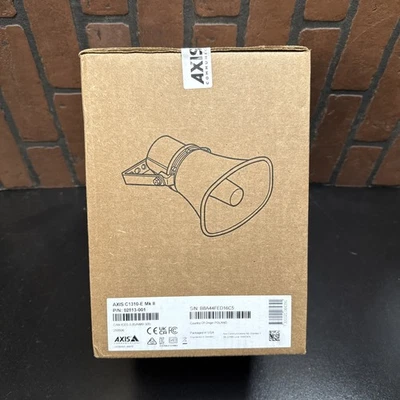 Altavoz bocina de red exterior Axis Communications C1310-E MK II 02813-001 Foto 1 de 2