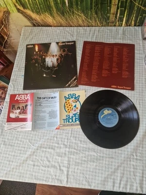 ABBA Super Trouper Vinyl LP Original 1980 Album - Image 1 of 4