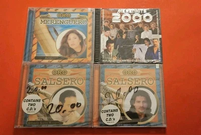 Oro Salsero/Merenguero 4 Cd Lot. Ashley, Luis Enrique, Gilberto Santa Rosa Latin Foto 1 de 4
