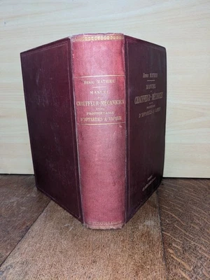 old book - H. Mathieu - Driver-mechanic's manual ... -1902 - Image 1 of 4