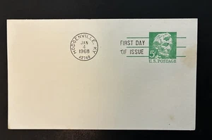 US Stamp, FDC, Scott #UX55 Lincoln . Postal cards - Picture 1 of 3
