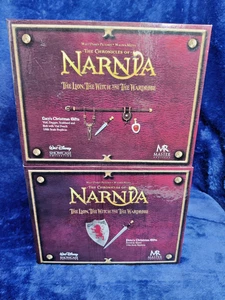 Disney Showcase Collection Narnia - Lucy's Christmas Gifts/Peter's Shield LOT - Picture 1 of 8
