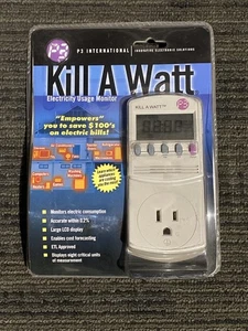Genuine P3 International Kill A Watt Electricity Usage Monitor Model P4400 NEW - Picture 1 of 5