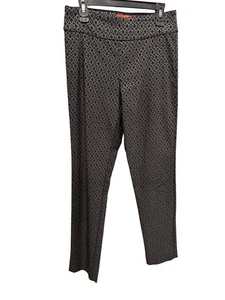 Krazy Larry Pull On Print Pants Women’s Size 2 - Picture 1 of 4