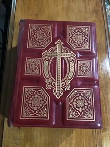 Bibel King James Red Letter Edition PTL Club umfangreiche Studienhilfen 1980 - Bild 1 von 9