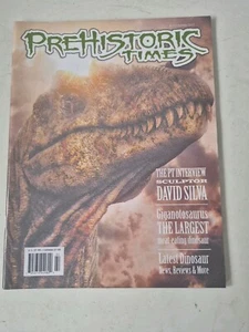 Prehistoric Times #102 Giganotosaurus David Silva Dinosaur Sculpturers 2012 - Picture 1 of 5
