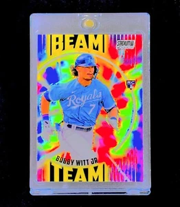 BOBBY WITT JR. ROOKIE COLOR REFRACTOR HOLO SP Silver Chrome Non Auto - ROYALS - Picture 1 of 5