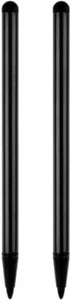 2pcs Black Stylus Pens for Universal Touch Screen Devices-All Smartphones, ipad - Picture 1 of 7