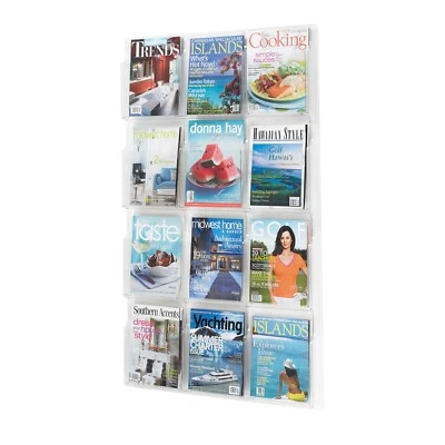 Revista Safco Reveal 12 modelo de exhibición # 5602CL Foto 1 de 3