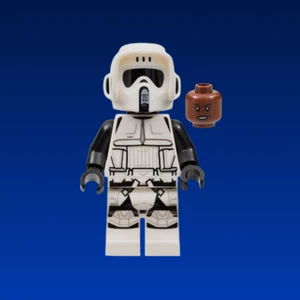 LEGO Star Wars Minifigure: Imperial Scout Trooper Female (sw1229) (75332) - Picture 1 of 2