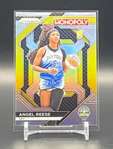 2024 Panini Prizm Monopoly WNBA Angel Reese Rookie Silver Prizm Sky RC WNBA16 - Foto 1 di 3