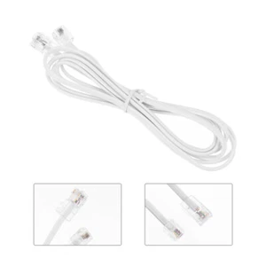 Telephone Line Converter Accessories Cable for Short Cord Extender - Zdjęcie 1 z 12