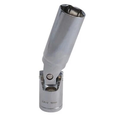 Zócalo de extracción de bujía incandescente de 16 mm 3/8" Drive Joint Flexi D... - Imagen 1 de 4