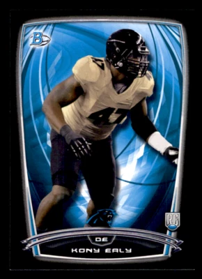 2014 Bowman Kony Ealy  Rookies Black  #36 Carolina Panthers - Image 1 of 2