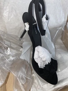 Call It Spring Ladies High Stilettos Court Shoes Size 6 (39) Strappy New Black - Picture 1 of 9