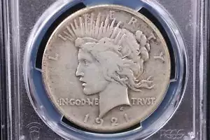 1921 Peace Silver Dollar., PCGS Graded VF-30. Store #30042 - Picture 1 of 3