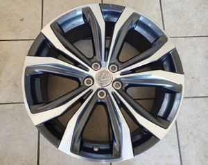 Lexus RX350, RX450H 2016-2022 Machined Charcoal OEM Alloy Wheel Rim USED 74338 - Picture 1 of 16