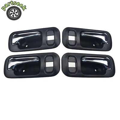 Manija de puerta interior delantera trasera derecha derecha 4 piezas para Honda 97-2001 CRV 95-1998 Odyssey Foto 1 de 4