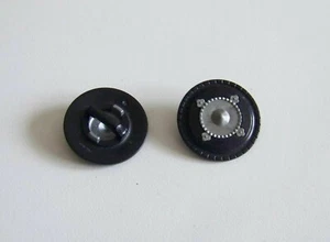 PLAYMOBIL (L6c14) MOYEN-AGE - Lot de 2 Boucliers Noir & Gris 3668 3888 Cassés - Imagen 1 de 1