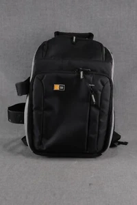 Case Logic Camera Backpack for DSLR TBC307 Padded Black Gray 14 X 10 X 6 - Picture 1 of 10