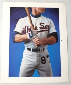 1987 Baseball WHITE SOX Wandkalender Zeitplan APRIL 87' BIS APRIL 88' - Bild 1 von 5