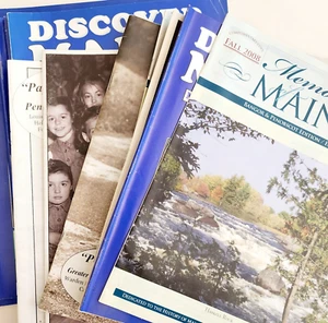 2000s Lot Of 14 Maine Magazines History Discovery Paper Talks Memories DWUU - Picture 1 of 11