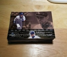2002 Upper Deck Baseball Pieces of History / Complete Your Set / 