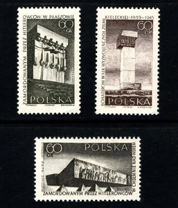 OPC 1965 Polen Gedenk-Set Sc#1366-8 postfrisch 46420 - Bild 1 von 1