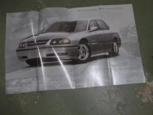 MINT 2000 CHEVROLET IMPALA Foldout Poster Brochure NEW ~#911 - Picture 1 of 3