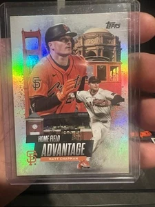 2025 Topps Serie 1 Matt Chapman Home Field Advantage #HA-11 SF Giants HFA - Imagen 1 de 2