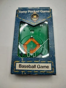 Tomy Pocket Games BASEBALL 1975 Vintage In Box!!! Pinball Skill Game! - Picture 1 of 16