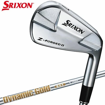 DUNLOP SRIXON Z-FORGED II Single Iron Flex S200 Dynamic Gold DST Shaft 2023 - Image 1 of 4