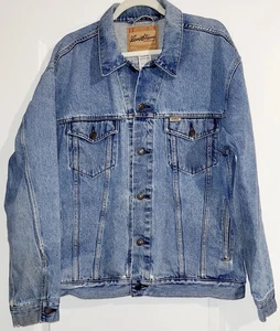 Levi's Herren Levi Strauss Signature Work Trucker Jacke Größe L Large Distressed - Bild 1 von 11