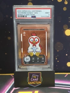 2022 ZEROCOOL VEEFRIENDS "Diamond Hands Hen" Series 2 Very Rare 090/100 PSA 9 - Bild 1 von 2