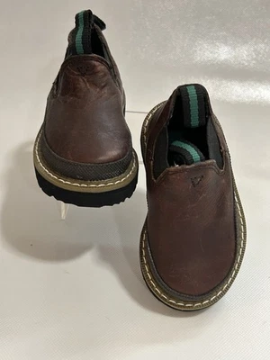 NEW Georgia Giant Romeo Kids Boot Little Giant Toddler US Size 4M Brown Leather - Image 1 of 4