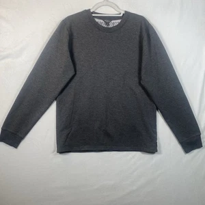 Eddie Bauer Sleepwear Gray Crew Neck Long Sleeve Shirt Men's M - Picture 1 of 12