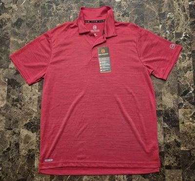 Free Country Red Ultimate Performance Polo NWT Size Medium - Image 1 of 4