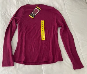 banana republic Bluse Langarm Farbe Magenta Größe S - Bild 1 von 4